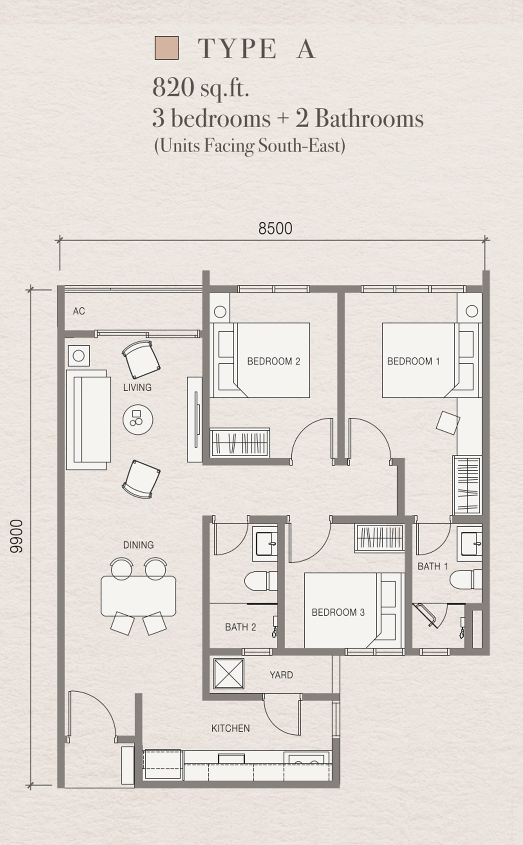 Tuan Heritag3 Residency Layout Plan